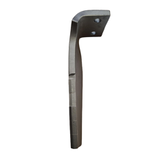 Dent de herse rotative Gauche avec plaquettes carbure MASCHIO GASPARDO M36100216 adaptable