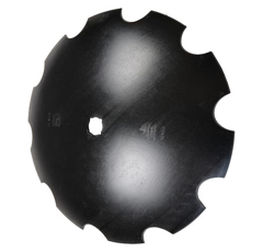 Disque crénelé ∅710x6 pour cover crop SIMBA P00282 adaptable