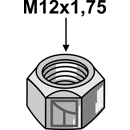 Mutter M12x1,75 für Häcksler DÜCKER – Nachbau  