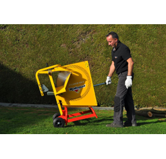 Scie circulaire entraînement par moteur électrique triphasé - RABAUD