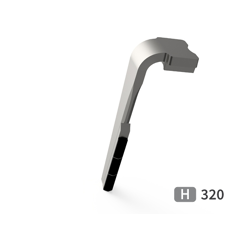 Dent de herse rotative Gauche plaquettes carbure, fixation rapide SULKY 980314 adaptable