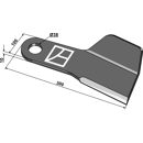 Fléau gauche 300 x 100 x 10 mm pour broyeur SPEARHEAD 7770761 adaptable