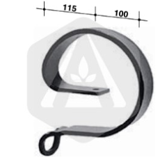 Renfort pour dent de vibroculteur 300821 adaptable