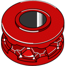 Umlenkrolle 115 x 25 Bergmann Nachbau 699102