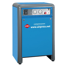 Flüsterkompressor APZ 220 – 10 bar, 2 PS / 1,5 kW, 24 l Behälter, Airpress 34149S