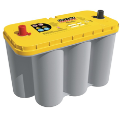 Batterie tracteur 12v 75Ah 975A + Centrales YTS 5,5L | OPTIMA