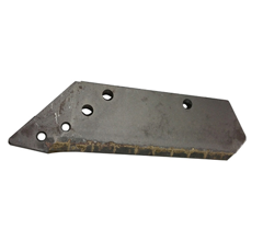Soc carbure Gauche à pointe boulonnée 14" Losange pour charrue KUHN HUARD 622141 adaptable