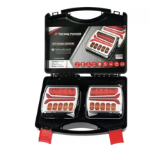 Kit de feu LED magnétique sans fil - portée 30 m | TECHNI-POWER