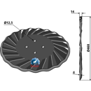 Coutre Turbo 460 x 6 mm adaptable