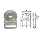 Rotule à souder Ø 28 mm pour tracteur adaptable