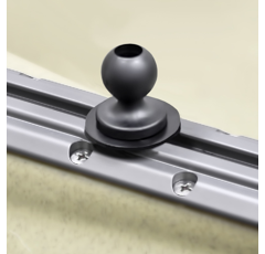 Base pour rail modulaire avec boule Ø 2,54 cm | RAM