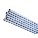 Tige métallique pour plantes nervurée 7 mm - différentes longueurs