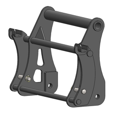 Interface d'accroche pour chargeur télescopique BOBCAT adaptable