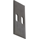 Racloir métallique 140 x 60 mm pour rouleau packer SICMA adaptable