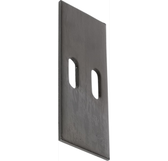 Racloir métallique 140 x 60 mm pour rouleau packer SICMA adaptable