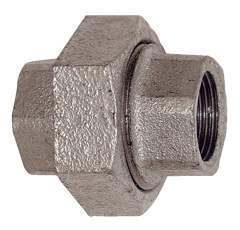 Raccord union galva femelle / femelle 20 bars adaptable