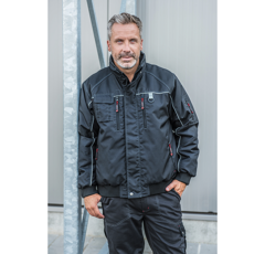 Veste pilote d'hiver 100% polyester