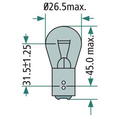 Ampoule halogène 5 W adaptable