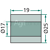 Entretoise 19x17 pour broyeur LECKRON adaptable 