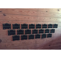 Grattoir mural 12,7 x 15,24 cm pour porc - KAMER