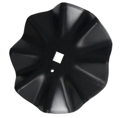 Disco ondulado Ø 560 mm para rodillo desterronador KONGSKILDE 7202302004 adaptable