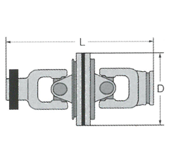 Gelenk kompl. B765C20W- 61,0 x 47,0 Benzi