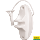 Lot de 25 isolateurs à cheville pour clôture permanente - PATURA