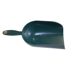 Kunststoff Futterschaufel grün ca.2000g
