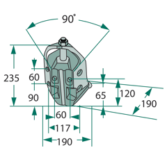Abreuvoir mouton / ovin / caprin à soupape laiton 1/2" - SUEVIA 370
