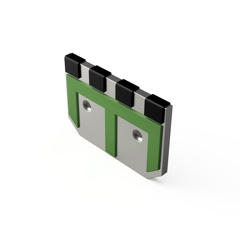 Contre-sep carbure équerres et rechargement pour charrue NAUD 31190 adaptable