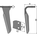 Kreiseleggenzinken - rechts RHALP04R Alpego Nachbau
