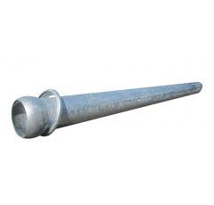 Tube galva droit 4 m x Ø 150 mm