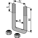 Boulon étrier M16 x 2 / 120 mm adaptable - BlackSteel©