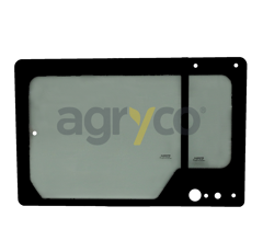 Vitre arrière plate - teintée pour téléscopique MERLO 83429 adaptable