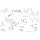 Lame de versoir I droite pour charrue VOGEL & NOOT PR900101 adaptable