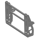 Interface pour télescopique JOHN DEERE|MATBRO/JCB QFIT adaptable