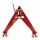 Attelage chargeur frontal triangulaire pour tracteur 77875517 adaptable