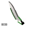 Pointe pour fissurateur plaquettes carbure et rechargement BEDNAR adaptable