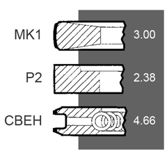 Kolbenringsatz Traktor JOHN DEERE AR65502 Nachbau