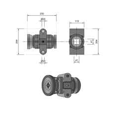 Palier Cover-Crop pour GARD adaptable