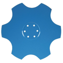 Disque crénelé ∅450x5 pour déchaumeur LEMKEN 3490455 adaptable