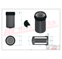 Filtre à gasoil adaptable HIFI FILTER SN40786