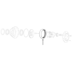 Ritzel ringförmig 50,20 mm für Traktor CASE IH - CLAAS - DEUTZ R204827 - 930871 Nachbau