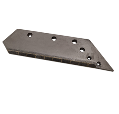 Soc carbure Droit à pointe boulonnée 14" BL pour charrue KUHN HUARD 622170 adaptable