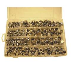 Coffret 490 ecrous freins assortis cl 8.8 zingue diam:05a16