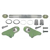 Kit relevage pour tracteur JOHN DEERE L116617 adaptable