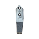 Soc de cultivateur avec plaquettes carbure et rechargement AMAZONE 78708734 adaptable - BlackSteel©