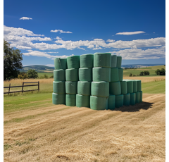 Film enrubannage 1500 m (vert clair) - 25µ | FilMax