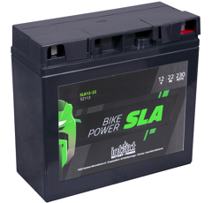 Motorradbatterie 12 V 22 AH Starterbatterie SLA1222