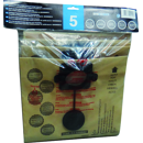 Pack de 5 sacs d'aspirateur poussières - COMET